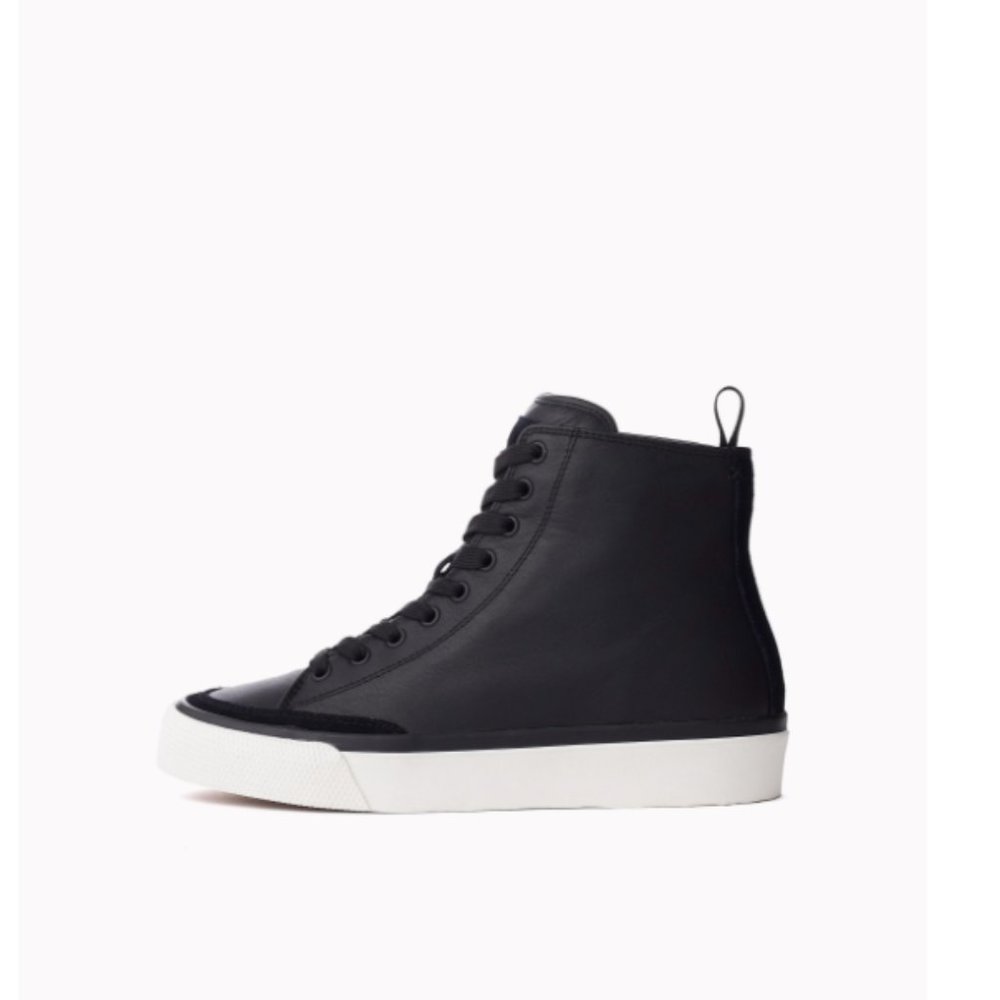 rag & bone high top leather sneakers